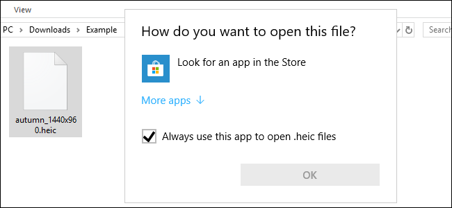 Konvertieren Sie HEIC in ein anderes Format in Windows PC