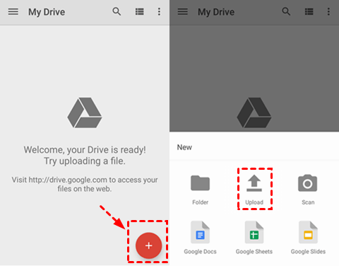 Übertragen Sie Daten von Samsung zu Samsung über Google Drive