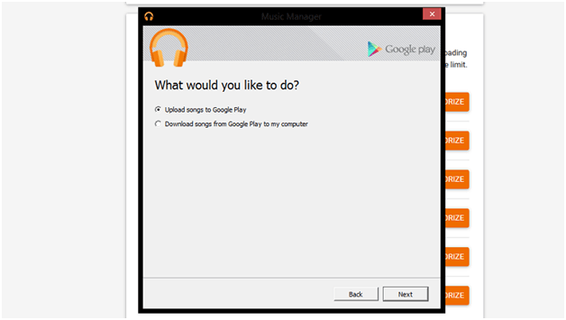 Laden Sie Songs auf Google Play hoch