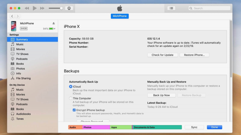 Übertragen Sie Fotos mit iTunes vom iPhone auf Android