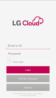 Übertragen Sie LG-Dateien mit LG Cloud