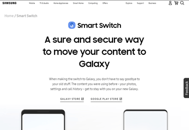 Wechseln Sie mit dem Samsung Smart Switch zum neuen S8 Plus