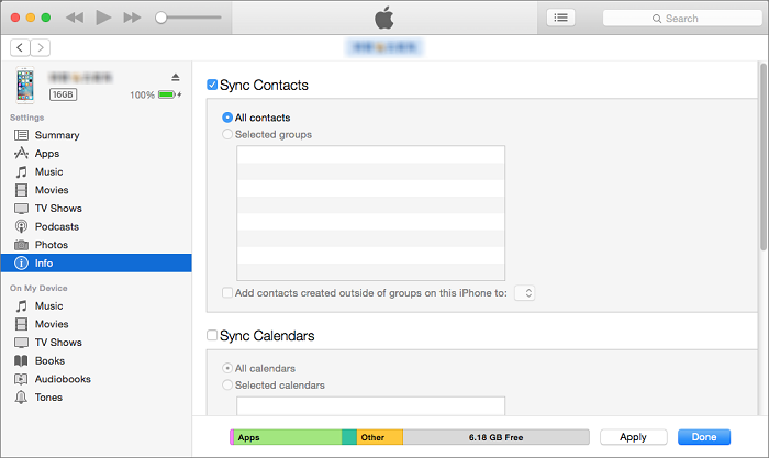 Übertragen Sie Kontakte von iPhone zu iPhone ohne iCloud mit dem iTunes-Programm