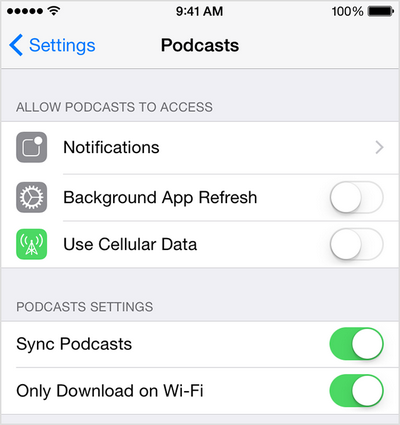 Übertragen Sie Podcasts vom iPhone auf den PC, indem Sie sie mit dem iPhone synchronisieren