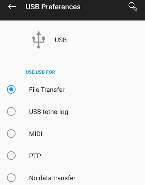 Übertragen Sie Samsung mit einem USB auf Huawei