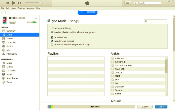 Übertragen Sie Musik mit iTunes auf das iPad