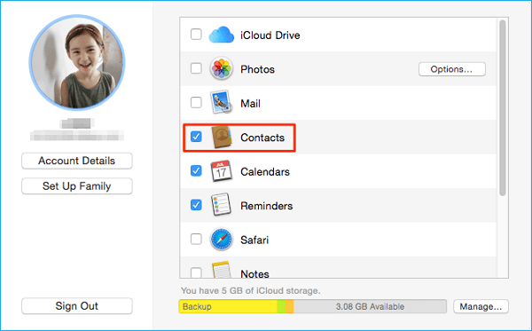 Übertragen Sie Outlook-Kontakte mit iCloud
