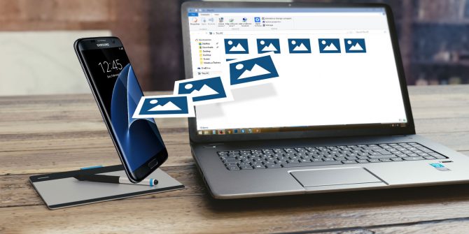 Übertragen Sie Fotos von Samsung auf den PC