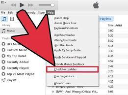Aktualisieren Sie iTunes auf die neueste Version, um zu beheben, dass einige Songs nicht mit dem iPhone synchronisiert werden