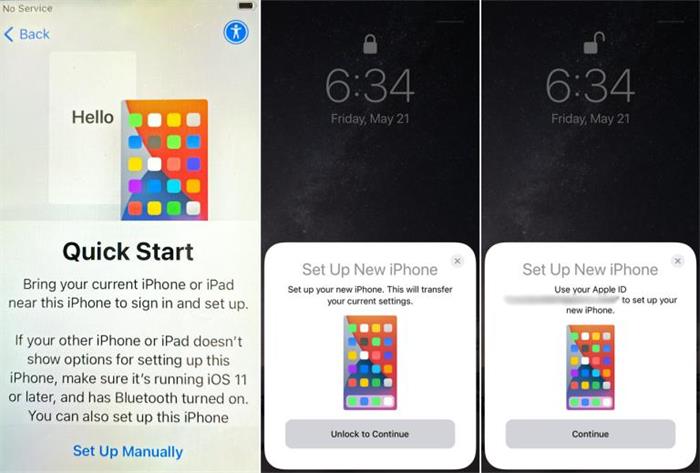 Schnellstart: Neues iPhone einrichten