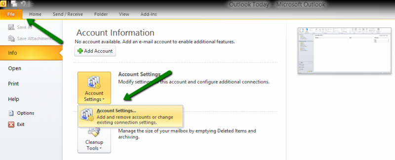 Reparieren nach dem Finden des SCANPST-Speicherorts von Outlook 2010 und späteren Versionen
