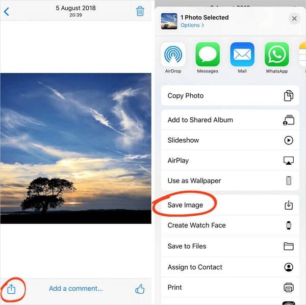 Laden Sie Fotos von iCloud mit der iCloud-App herunter