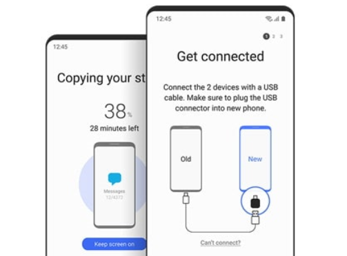 Mögliche Gründe, warum Samsung Smart Switch hängen bleibt