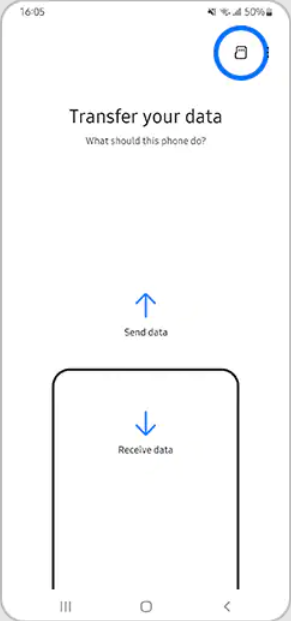 Samsung Wifi-Übertragung: Smart Switch mit dem USB-Laufwerk oder der SD-Karte
