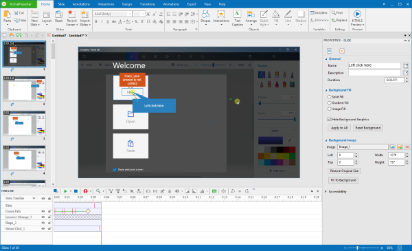 ActivePresenter – Bildschirmrekorder für Mac mit internem Audio