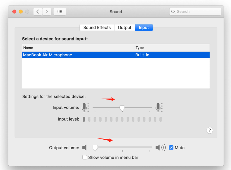 Passen Sie die Toneingabe- und -ausgabeeinstellungen auf dem Mac an, um das Problem zu beheben
