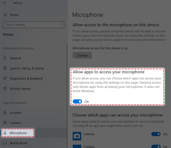 Ändern Sie Ihre Datenschutzeinstellungen, wenn das Discord-Mikrofon nicht funktioniert