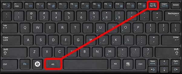 Screenshot auf Surface Pro mithilfe von Hotkeys