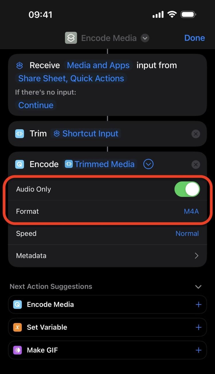 Extrahieren Sie Audio aus Videos auf iPhones mithilfe von Siri-Kurzbefehlen