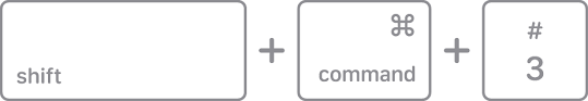 Den gesamten Bildschirm mit dem Snipping Tool des Mac erfassen
