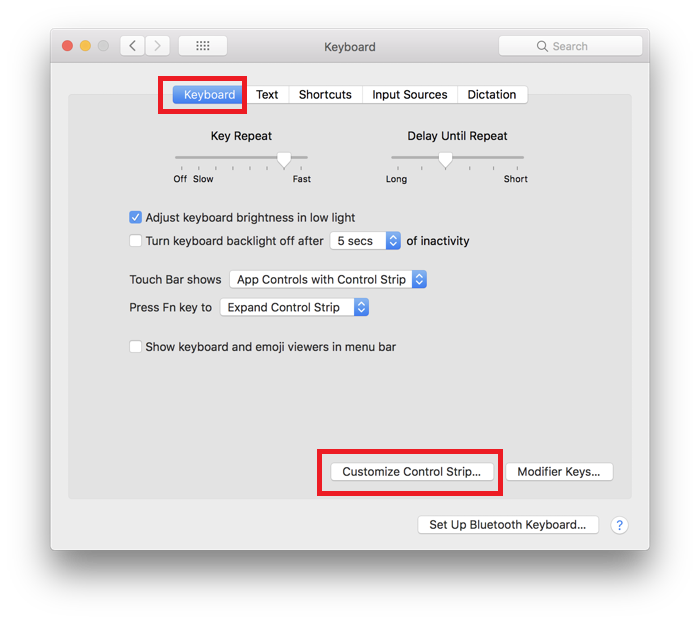 Snipping Tool auf dem Mac hinzufügen