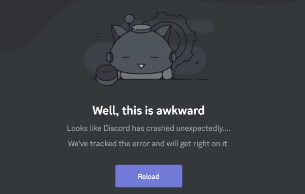 Warum stürzt Discord ab?
