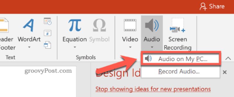 Audio in PowerPoint einfügen