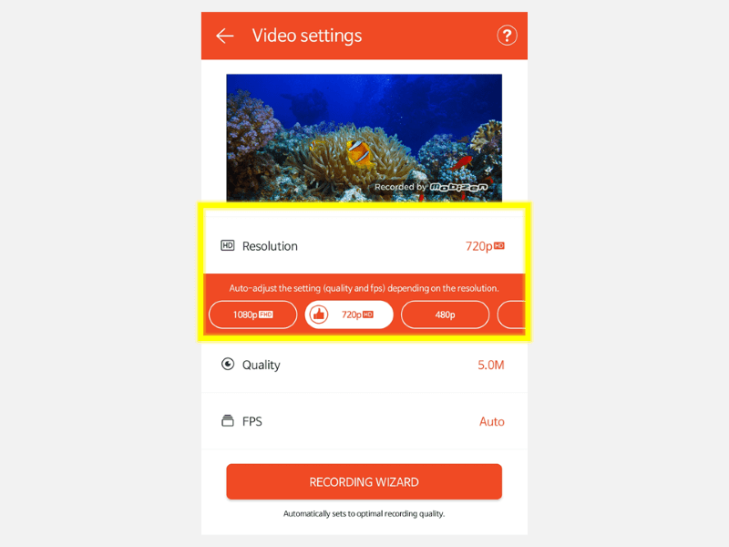 Nehmen Sie mit Mobizen internes Audio auf Android auf