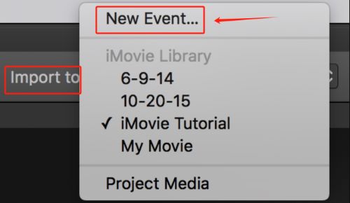 Nehmen Sie Vertikalaufnahmen auf dem Mac über iMovie auf