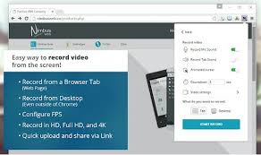 Nimbus Online-Recorder zum Aufzeichnen von Audio