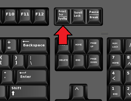 Verwenden Sie die Taste „Bildschirm drucken“, um einen Screenshot auf einem Samsung-Laptop zu erstellen