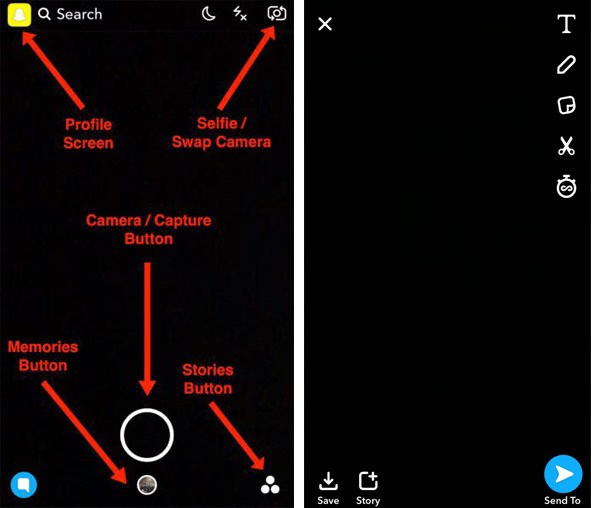 Nehmen Sie auf, während Sie Musik auf Snapchat abspielen