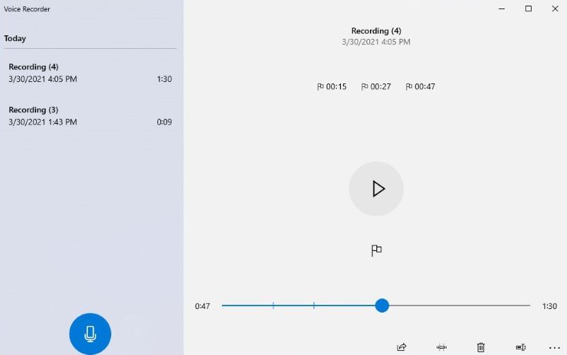 Internes Audio unter Windows mit dem Sprachrekorder aufzeichnen