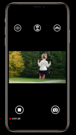 Nehmen Sie Videos mit ausgeschaltetem Bildschirm auf dem iPhone auf
