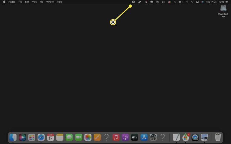 Zeichnen Sie ein Google Meet auf einem Mac auf