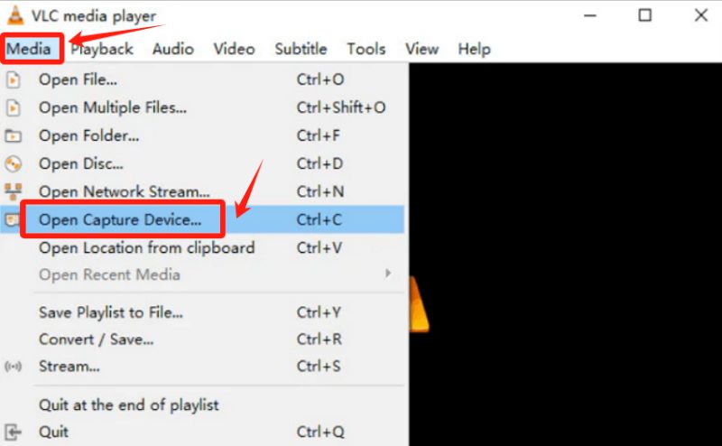 So nimmt VLC Audio unter Windows auf