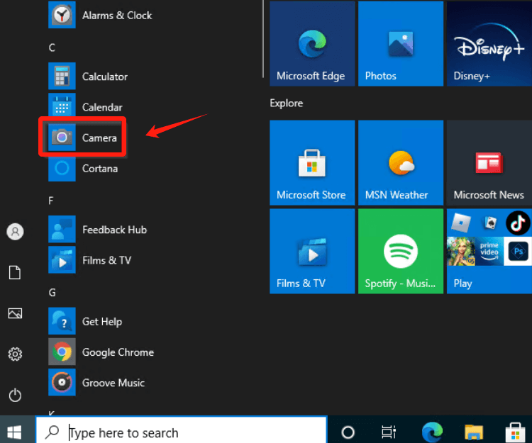 So nehmen Sie mit der Webcam Windows 10 mithilfe der integrierten Kamera Videos auf