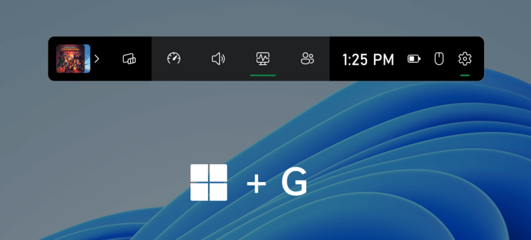 Bildschirm unter Windows 11 mit der Game Bar aufzeichnen
