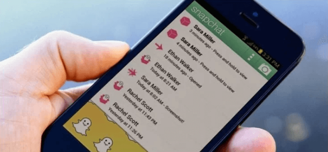 So können Sie dauerhaft Snapchat Nachrichten löschen