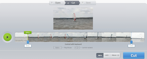 Der beste Online-Video-Cutter mit URL Der Online-Video-Cutter