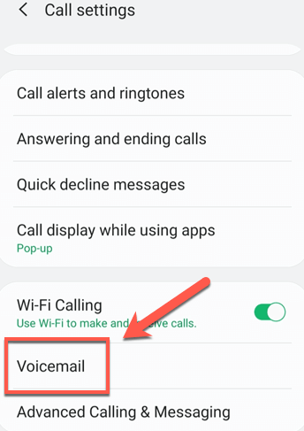 Gelöschte Voicemails auf Samsung mithilfe der Samsung-Telefonanwendung abrufen