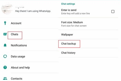 Speichern von WhatsApp-Chats auf einem iPhone mithilfe der iCloud