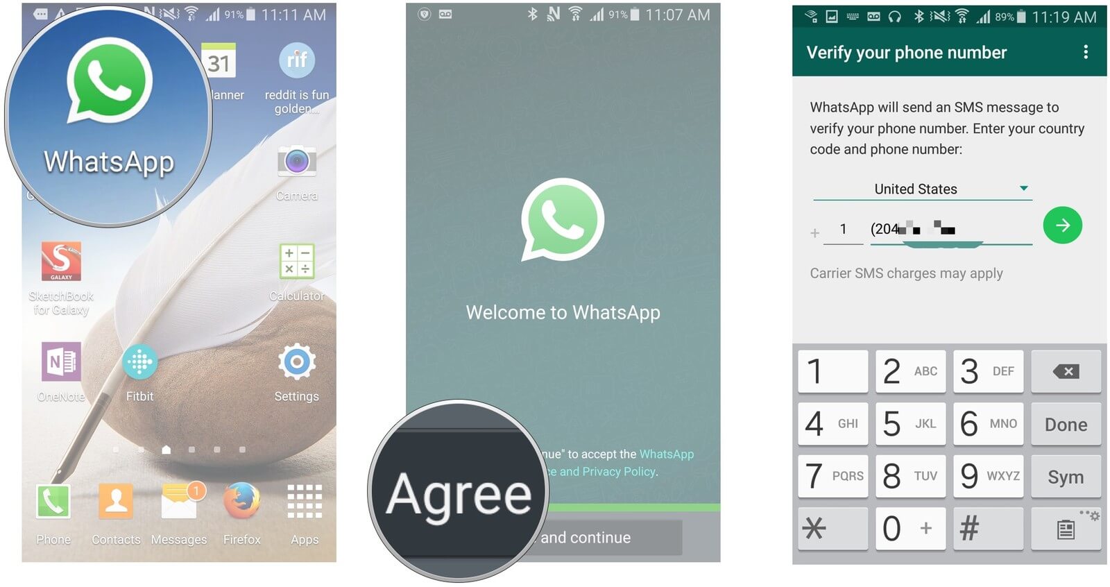 Kontakte hinzufügen Whatsapp Konto erstellen