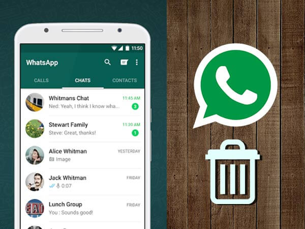 So stellen Sie Samsung S8 WhatsApp-Nachrichten mit dem Nachrichtenverlauf wieder her