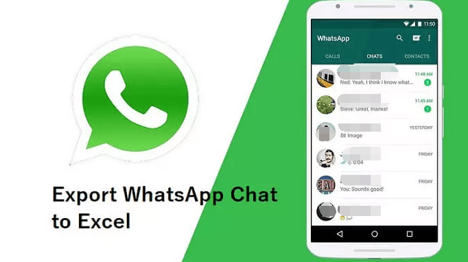 So exportieren Sie WhatsApp-Chat nach Excel