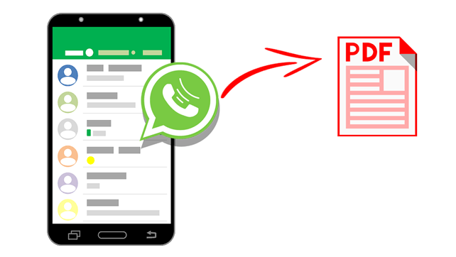 So exportieren Sie WhatsApp-Chat in PDF
