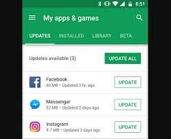 Aktualisieren der App auf die neueste Version, um zu beheben, dass WhatsApp BackUp auf Android hängen bleibt