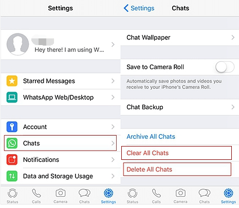 So löschen Sie alle Chats in WhatsApp auf dem iPhone