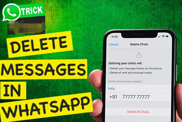 Löschen Sie WhatsApp-Daten auf dem iPhone