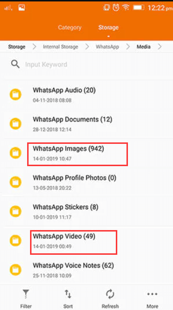 xportieren Sie WhatsApp-Medien auf eine externe Festplatte für Android-Benutzer
